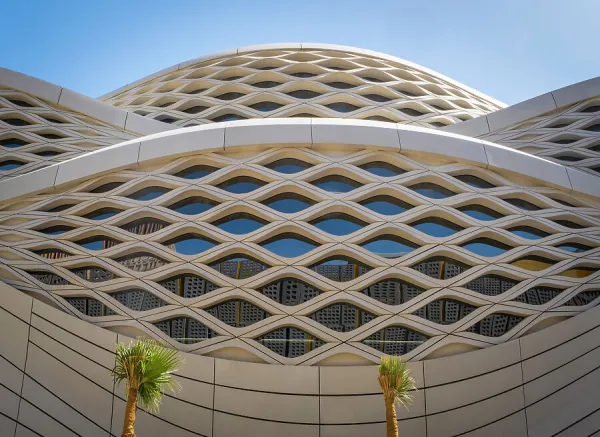 Zaha Hadid Architects Riyadh Metro Station KAFD Q1 2024. Art