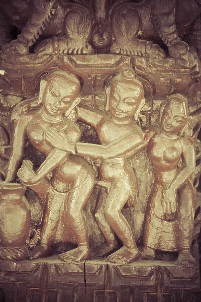 Nepal, Kathmandu, Pashupatinath Temple (Nepal Most important Hindu Temple), erotic