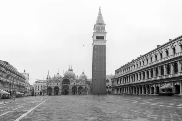 AWL Print of Piazza San Marco, Venice, Art Prints, Posters
