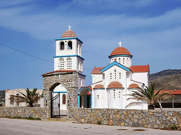 St. Nicholas Holy Orthodox Church, Kissamos Port, Chania Region, Crete, Greece