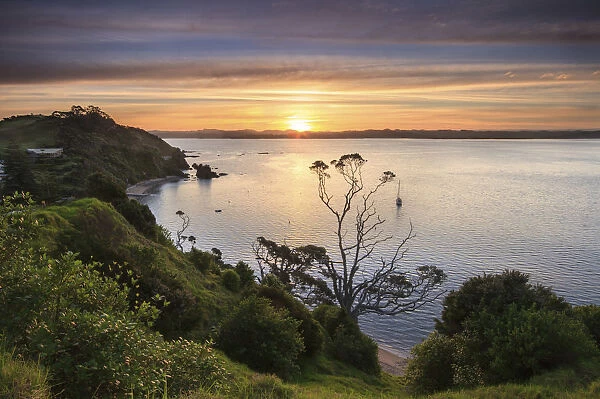Sunset at Russell, Bay of Islands, New Zealand