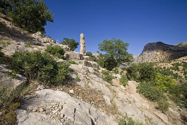 Turkey, Eastern Turkey, Nemrut Dagi National Park, Eski Kale (ancient Commagene capital