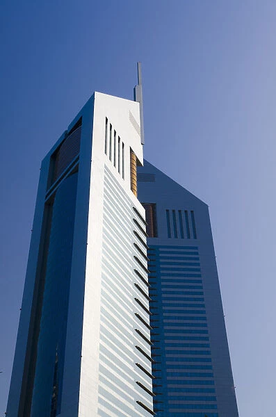 UAE, Dubai, Sheikh Zayed Road, Emirates Towers
