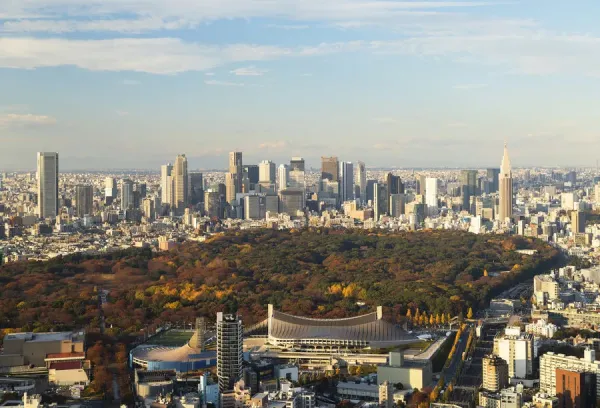 View Of Shinjuku Skyline And Downtown Tokyo Japan Print