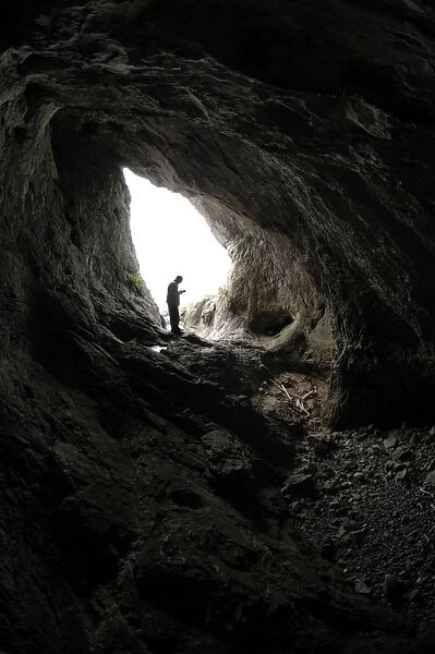 Paviland Cave, Gower, West Glamorgan, Wales, UK, Europe