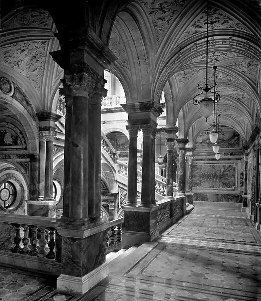 View of the City Chambers, 82 George Square, Glasgow. Date: c1890