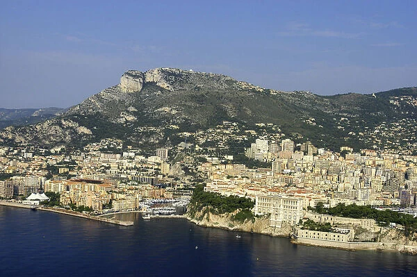 20038708. MONACO Cote d Azur Monte Carlo Aerial view