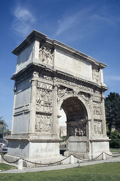 20088178. ITALY Campania Benevento Arco di Traiano or Arch of Trajan