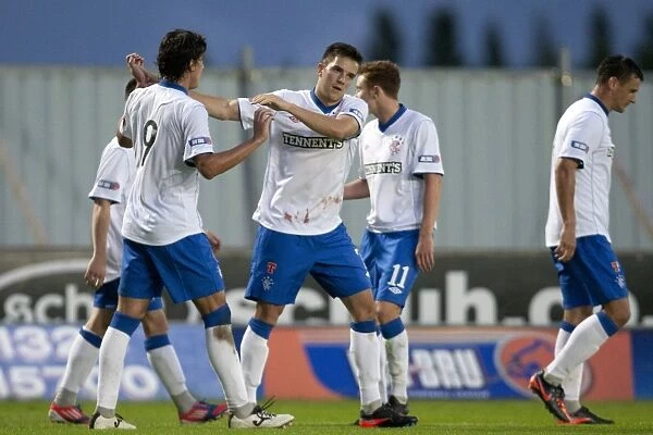 Andy Little's Euphoric Moment: Falkirk 0-1 Rangers (Ramsden's Cup Second Round)