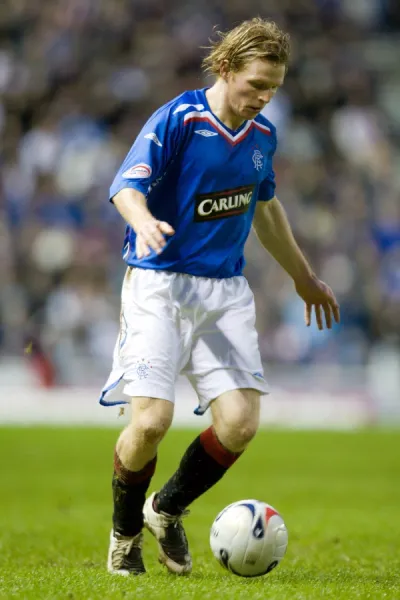 Chris Burke Scores the Decisive Goal: Rangers 2-0 Dundee United - Clydesdale Bank Scottish Premier League