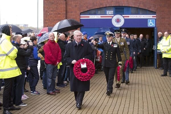 John Greig Honors Remembrance Day at Ibrox Stadium: A Tribute to a Rangers Football Club Legend