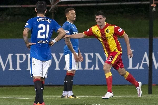 Kris Doolan's Dramatic Betfred Cup Goal for Rangers at Partick Thistle's The Energy Check Stadium