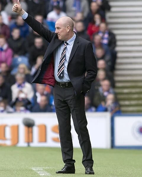 Mark Warburton Leads Rangers in Epic Championship Battle and Scottish Cup Triumph at Ibrox Stadium (2003)