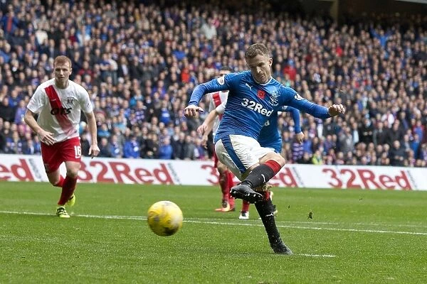 Rangers Andy Halliday Dramatically Scores Penalty, Secures Exciting Victory at Ibrox Stadium (Scottish Premiership)
