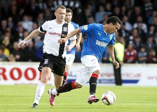 Rangers Arnold Peralta Scores Stunner Past Ayr United's Mark Roberts in SPFL League 1 (2-0)