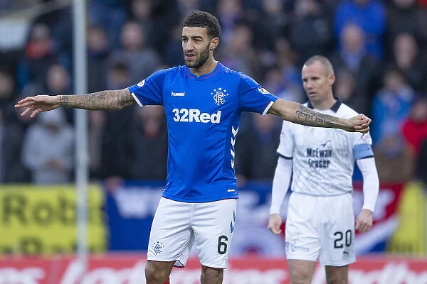 Rangers Connor Goldson vs. Dundee's Kenny Miller: A Clash of Legends in the Ladbrokes Premiership at Dens Park