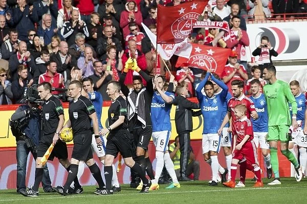 Rangers FC: Lee Wallace Leads the Team at Pittodrie Stadium - Ladbrokes Premiership Match