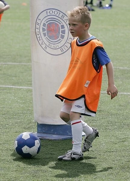 Rangers Football Club: Nurturing Soccer Talent at Stirling University Kids Soccer Schools - Future Football Stars in Action