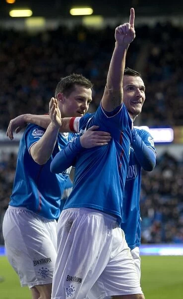 Rangers Lee McCulloch Scores Dramatic Penalty to Secure Scottish Cup Win at Ibrox Stadium (2013)