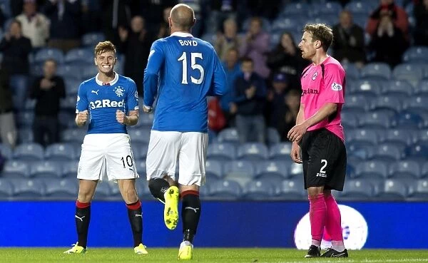 Rangers Lewis Macleod Scores Double: Petrofac Training Cup Second Round Triumph over Clyde at Ibrox Stadium