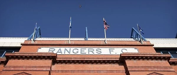 Rangers vs Queen of the South at Ibrox Stadium: Scottish Cup Victory (2003) - The Triumphant Main Stand