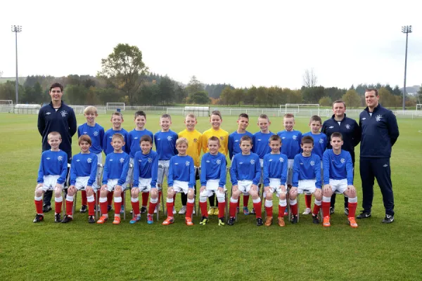 Soccer - Rangers U11s Team Picture - Murray Park