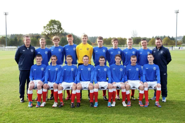 Soccer - Rangers U15s Team Picture - Murray Park