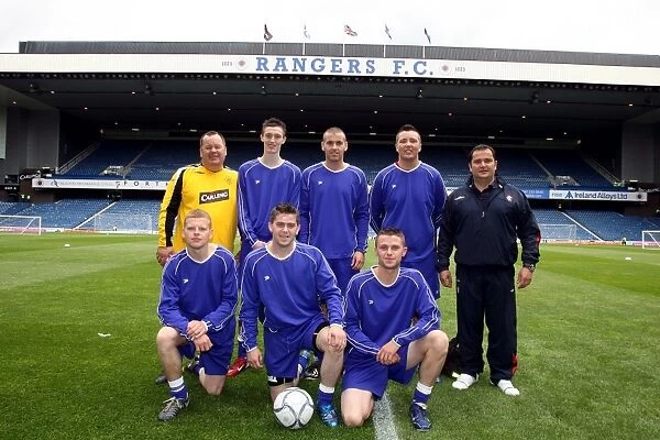 Soccer - Nine in a Row Ten Year Anniversary- Rangers Select v Scottish League Select- Ibrox