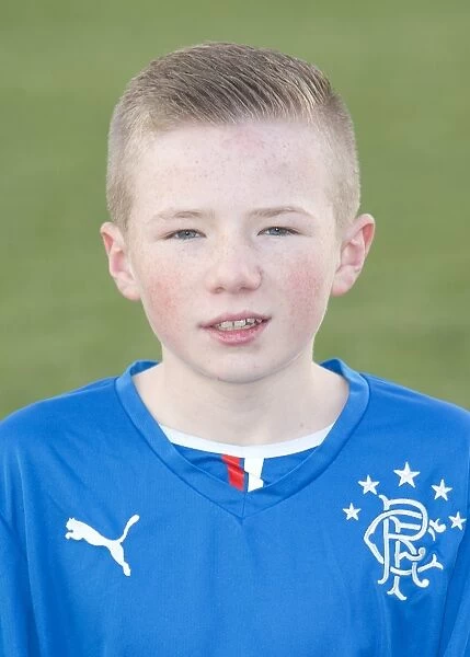 Stephen Kelly's Triumph: Rangers U14s Celebrate 2003 Scottish Cup Victory at Murray Park