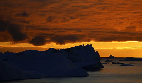 Disko Bay close to Ilulissat