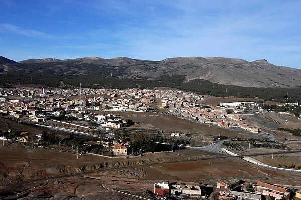 General view shows a part of Jerada