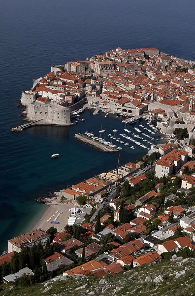 A view shows Croatias UNESCO protected medieval town of Dubrovnik