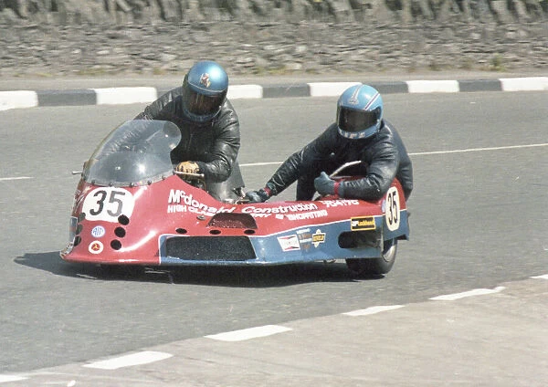 Ian McDonald & Anthony Kemp (Yamaha) 1979 Sidecar TT