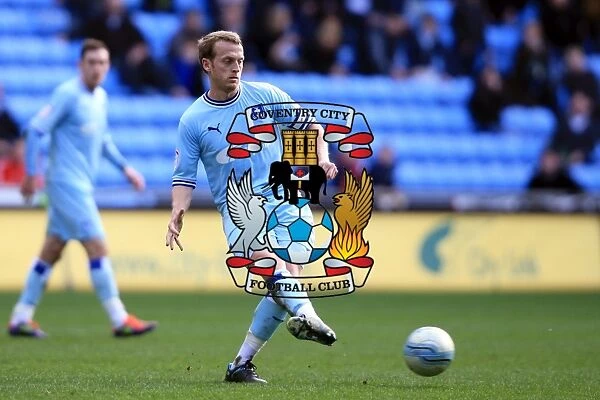 Sammy Clingan Faces Off Against Birmingham City in Npower Championship Clash at Ricoh Arena (10-03-2012)