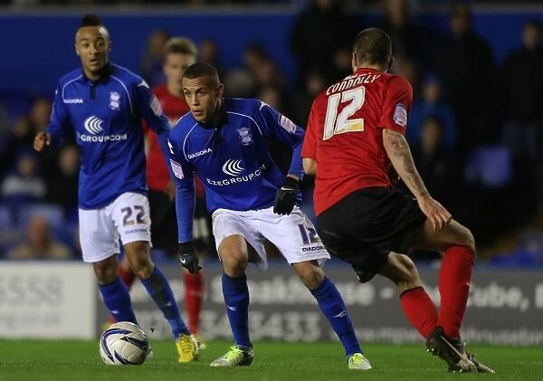 Ravel Morrison in Action: Birmingham City vs. Cardiff City, Npower Championship, St. Andrew's (January 1, 2013)