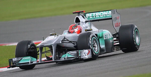 MICHAEL SCHUMACHER MERCEDES F1 SIGNED PHOTO PRINT 2011