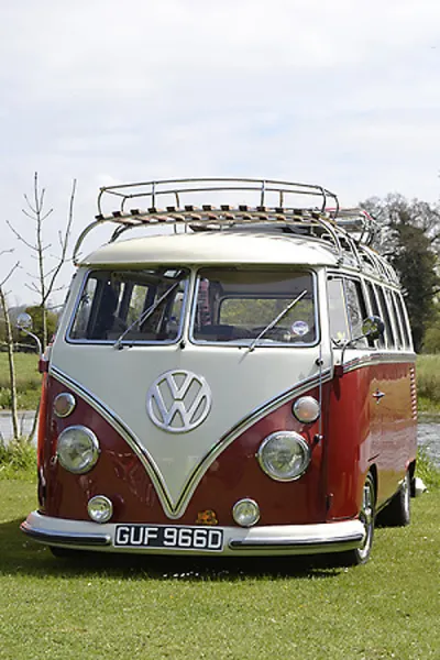 Volkswagen VW Camper Classic Camper van, 1966, Red, & white