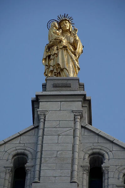 Canada, Quebec, Saint-Anne-de-Beaupre (aka Saint Anne Basillica) famous pilgrimage site