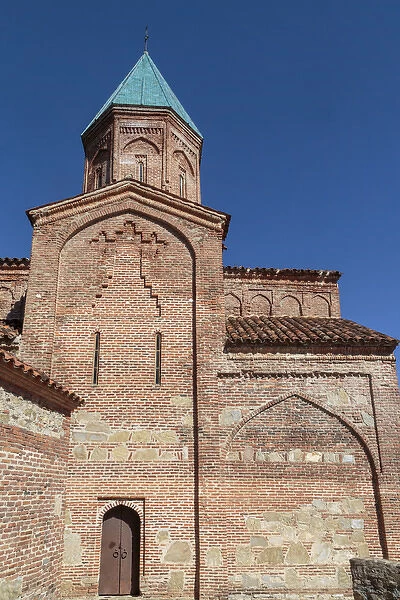 Georgia, Telavi. A side door at Gremi Monastery