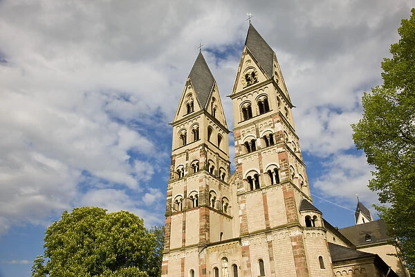 GERMANY, Rheinland-Pfaltz, Koblenz. Basilika St. Kastor, 12th century
