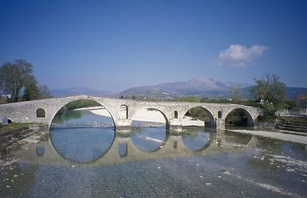 Greece, Epirus, Arta. The fabled Bridge of Arta