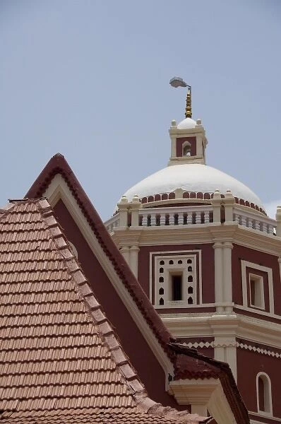 India, Goa, Ponda, Curti. Typical Hindu temple