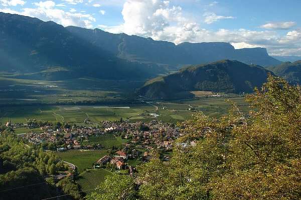 04. Italy, Ticino valley, village among farmland
