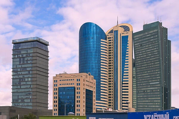 Modern high-rises. Astana, Kazakhstan