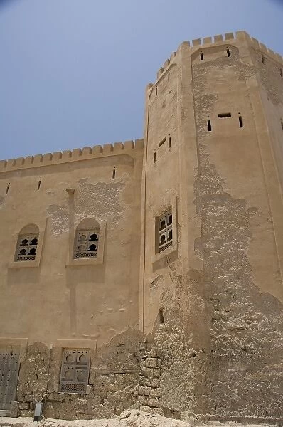 Oman, Dhofar, Salalah. Mirbat, the ancient capital of Dhofar. Historic Mirbat Castle