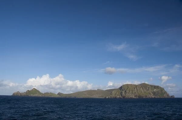 Scotland, North Atlantic ocean, St. Kilda Islands, Outer Hebrides. Historic island of Hirta