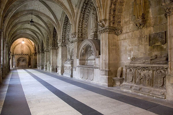 Spain, Castile-Leon region, Burgos. Gothic Burgos Cathedral (aka Catedral de Burgos) UNESCO
