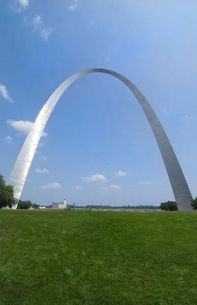 St Louis Missouri The Gateway Arch or St Louis Arch 630 feet high (12634323) Photographic Print