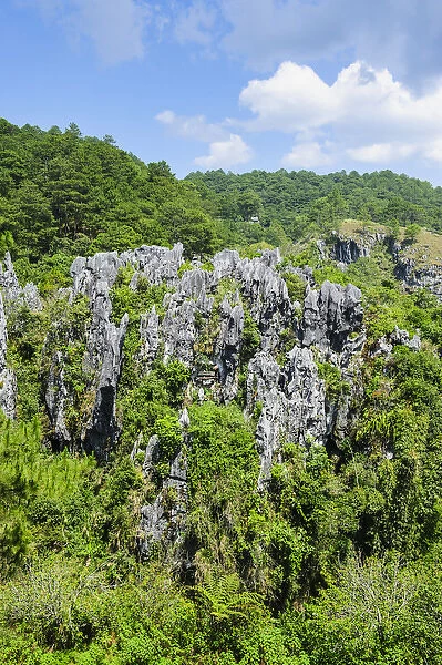 Sugong Coffins in the rock cliffs, Sagada, Luzon, Philippines
