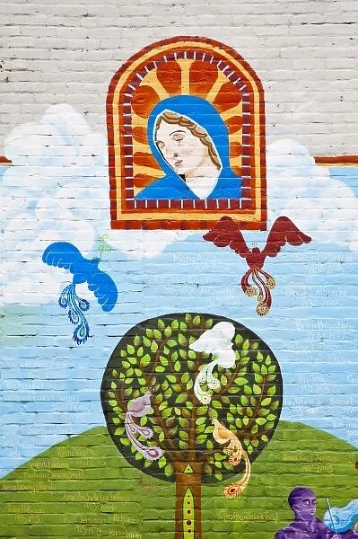 USA, Alabama, Decatur. Wall mural
